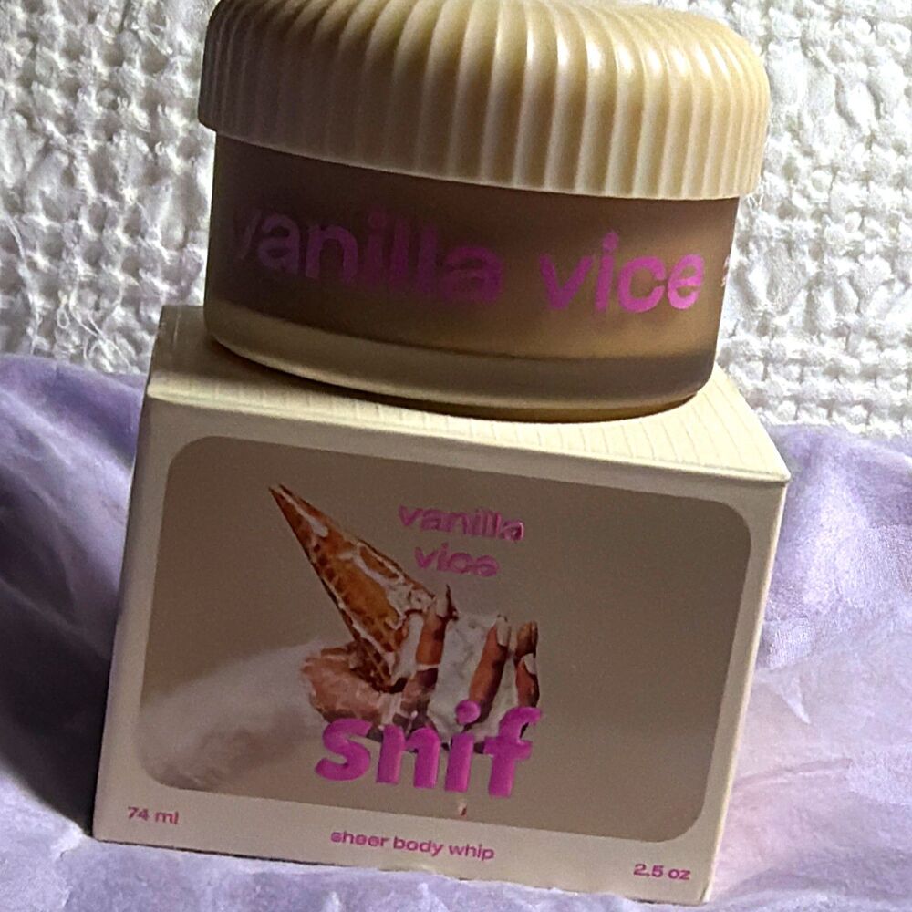 snif Vanilla Vice Sheer Body Whip Daily Use Moisturizer Vanilla 2.5 oz